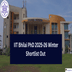 IIT Bhilai PhD 2025-26 Winter Shortlist Out @itbhilai.ac.in; Interviews from Dec 4–9